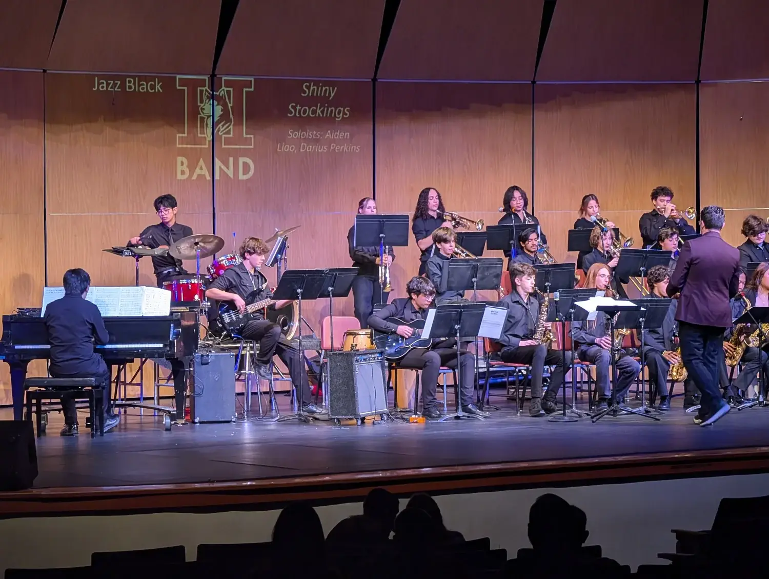 Jazz Black on stage